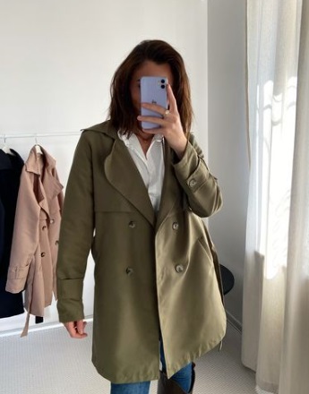 TRENCHCOAT HAKİ